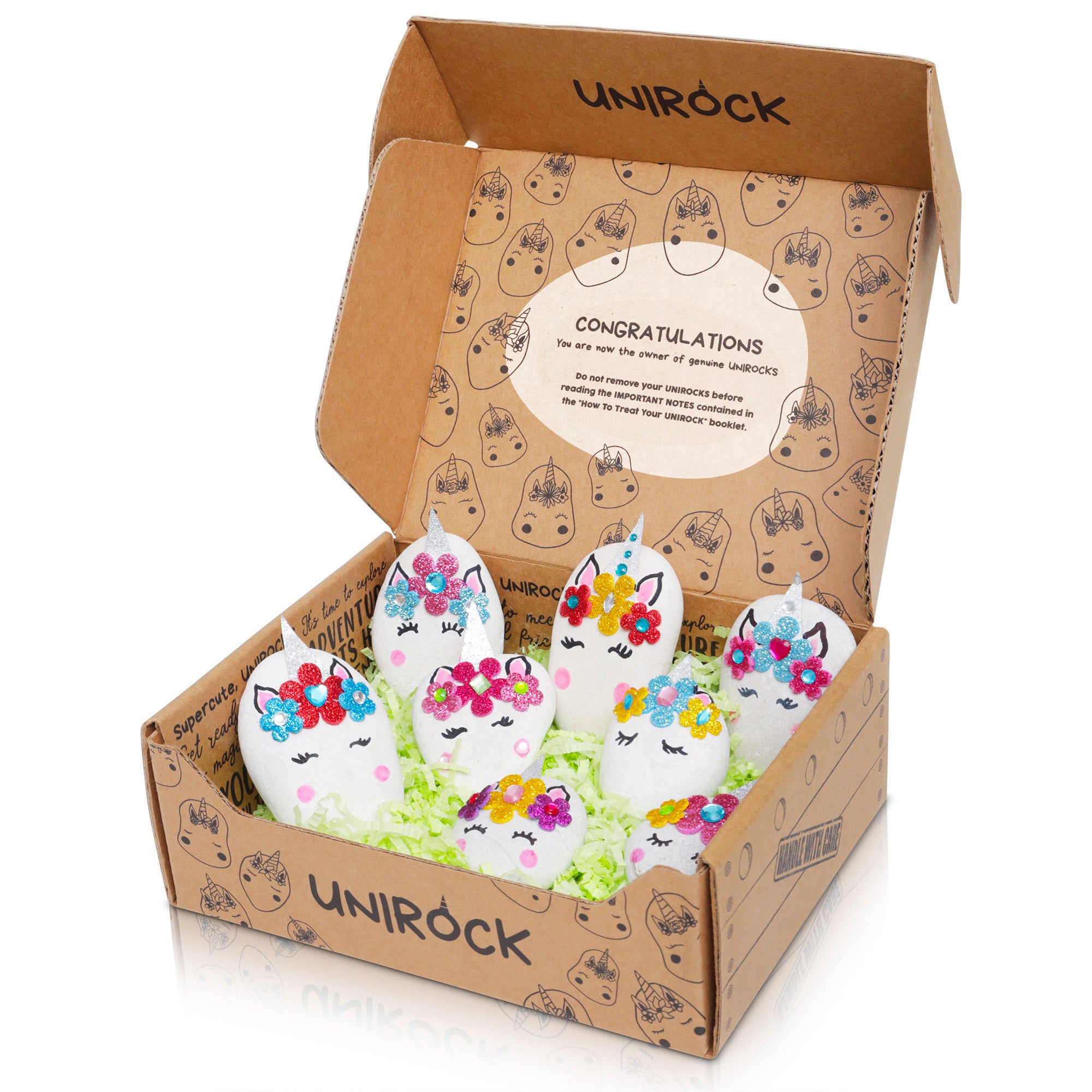 UNIROCK – Pet Unicorn Rock Decorating Kit – Easy DIY Kids Arts and Crafts Kits