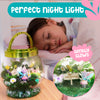 Fairy Garden Kit – DIY Light Up Terrarium Kit for Kids – Fairy Gifts for Girls Ages 5, 6-8, Little Girl Toys, Crafts for Girls Birthday Gift