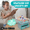 Itsy Unicorn Jewelry Box For Girls (Mint) – Two Gifts For Girls Incl. Unicorn Charm Bracelet Plus Augmented Reality Experience