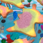 Rainbow Unicorn Cookies